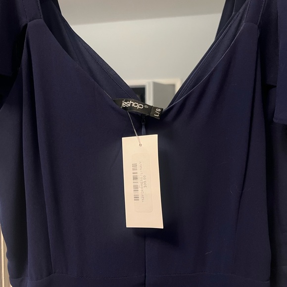 Navy Gown NWT size large Lesh Zumel - Picture 3 of 8